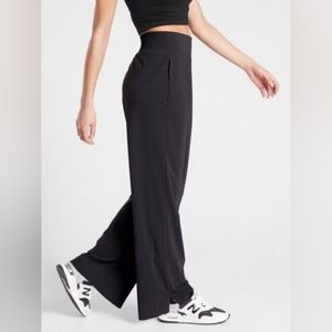 Athleta Wide Leg Black Pants